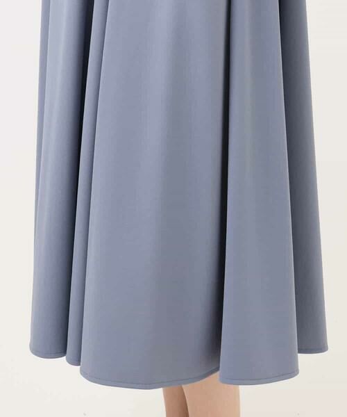 MK MICHEL KLEIN / エムケーミッシェルクラン ロング・マキシ丈ワンピース | ツイルジャージーワンピース/洗える | 詳細17