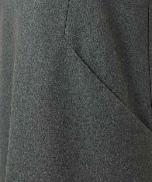 MK MICHEL KLEIN / エムケーミッシェルクラン ロング・マキシ丈スカート | ウールライクVネックジャンパースカート/洗える | 詳細26