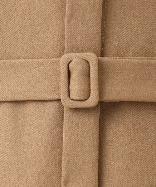 MK MICHEL KLEIN / エムケーミッシェルクラン ロング・マキシ丈ワンピース | ウエストタックデザインワンピース/洗える | 詳細26