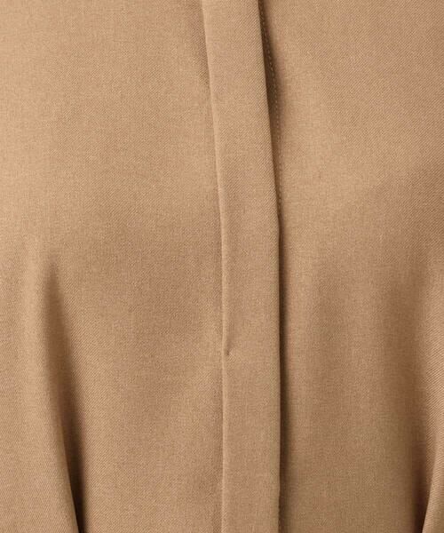 MK MICHEL KLEIN / エムケーミッシェルクラン ロング・マキシ丈ワンピース | ウエストタックデザインワンピース/洗える | 詳細27