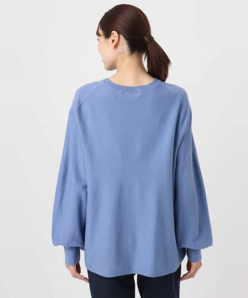 MK MICHEL KLEIN / エムケーミッシェルクラン ニット・セーター | フレアーシルエットチュニックニット/洗える | 詳細22