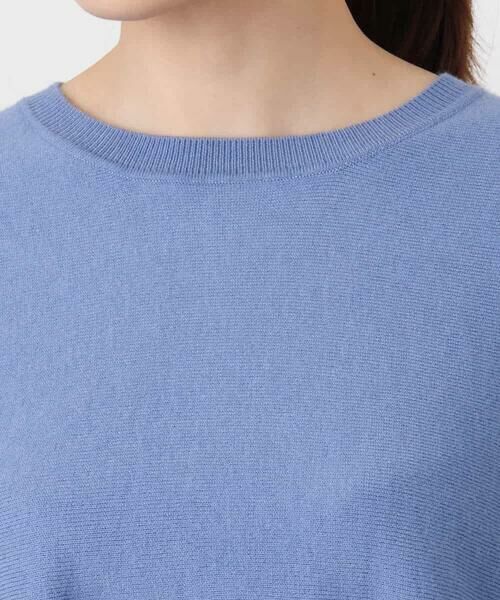 MK MICHEL KLEIN / エムケーミッシェルクラン ニット・セーター | フレアーシルエットチュニックニット/洗える | 詳細23