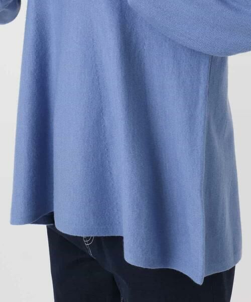 MK MICHEL KLEIN / エムケーミッシェルクラン ニット・セーター | フレアーシルエットチュニックニット/洗える | 詳細25