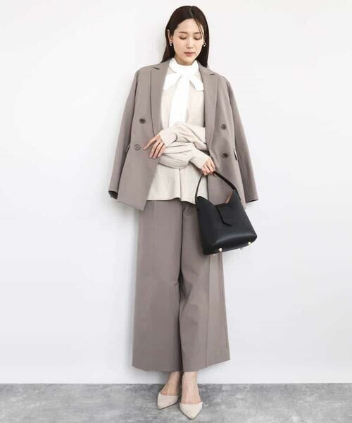 MK MICHEL KLEIN / エムケーミッシェルクラン ニット・セーター | フレアーシルエットチュニックニット/洗える | 詳細9