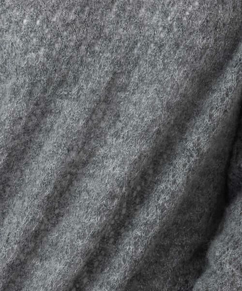 MK MICHEL KLEIN / エムケーミッシェルクラン ニット・セーター | 透かし編みニットフーディープルオーバー/洗える | 詳細22