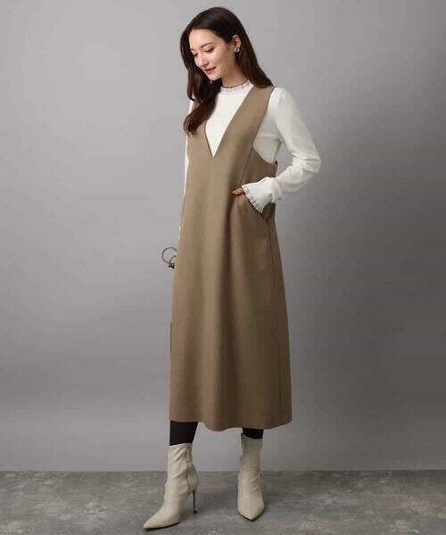 MK MICHEL KLEIN / エムケーミッシェルクラン ニット・セーター | ミニフリルデザインニット/洗える | 詳細15