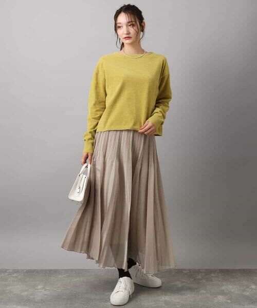 MK MICHEL KLEIN / エムケーミッシェルクラン ニット・セーター | モールヤーンボートネックニット/洗える | 詳細17