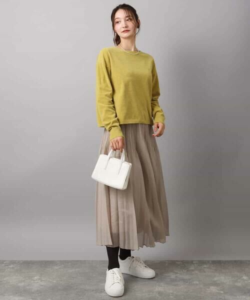 MK MICHEL KLEIN / エムケーミッシェルクラン ニット・セーター | モールヤーンボートネックニット/洗える | 詳細18