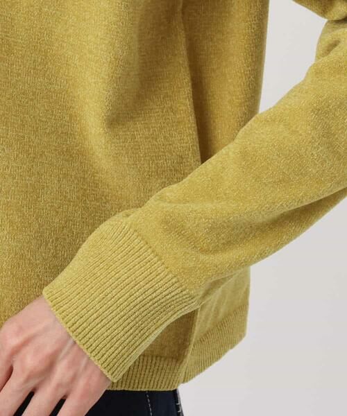 MK MICHEL KLEIN / エムケーミッシェルクラン ニット・セーター | モールヤーンボートネックニット/洗える | 詳細24