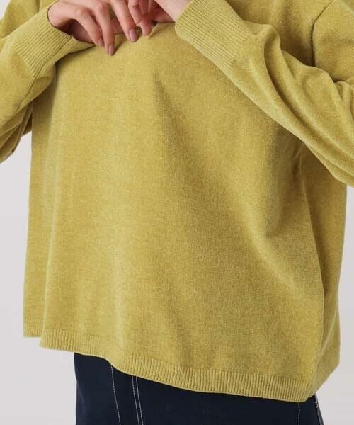 MK MICHEL KLEIN / エムケーミッシェルクラン ニット・セーター | モールヤーンボートネックニット/洗える | 詳細25