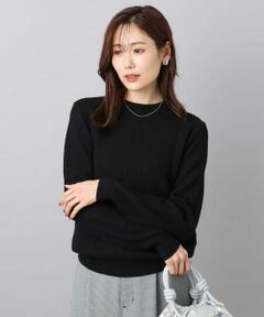 MK MICHEL KLEIN / エムケーミッシェルクラン ニット・セーター | ミニケーブル編みニット/洗える