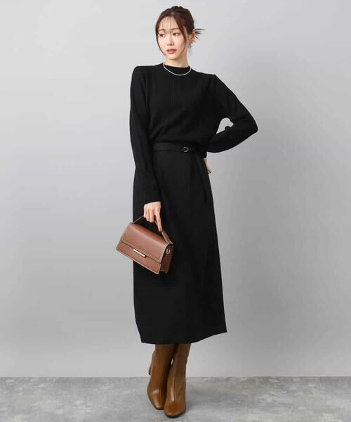 MK MICHEL KLEIN / エムケーミッシェルクラン ニット・セーター | ミニケーブル編みニット/洗える | 詳細10