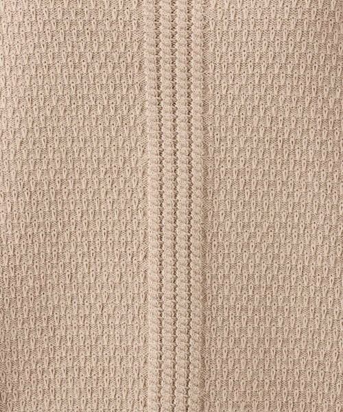 MK MICHEL KLEIN / エムケーミッシェルクラン ニット・セーター | ミニケーブル編みニット/洗える | 詳細4