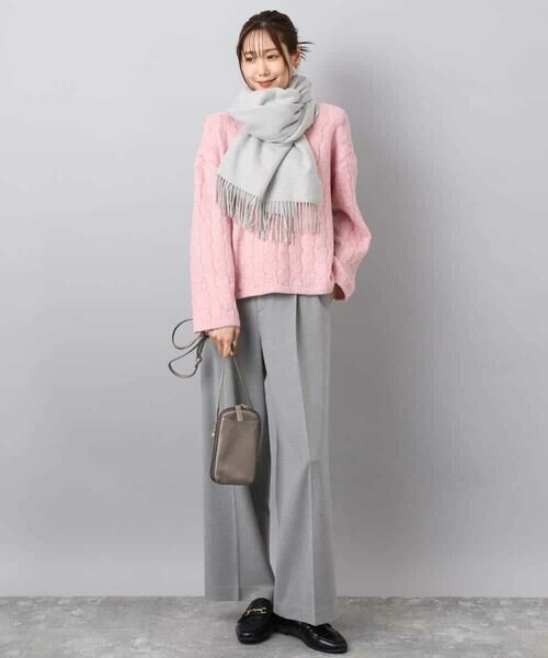 MK MICHEL KLEIN / エムケーミッシェルクラン ニット・セーター | スパンコールラメ入りニット/洗える | 詳細27