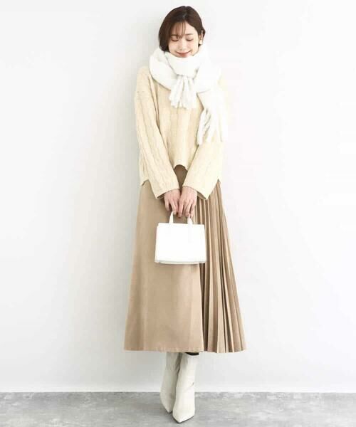 MK MICHEL KLEIN / エムケーミッシェルクラン ニット・セーター | スパンコールラメ入りニット/洗える | 詳細5