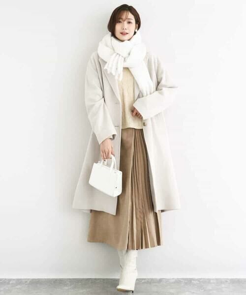 MK MICHEL KLEIN / エムケーミッシェルクラン ニット・セーター | スパンコールラメ入りニット/洗える | 詳細7