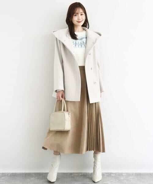 MK MICHEL KLEIN / エムケーミッシェルクラン ニット・セーター | ノルディック柄ニット/洗える | 詳細18