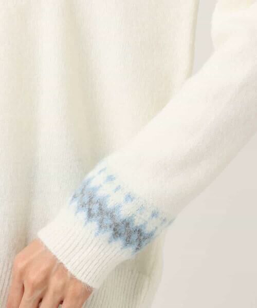 MK MICHEL KLEIN / エムケーミッシェルクラン ニット・セーター | ノルディック柄ニット/洗える | 詳細28