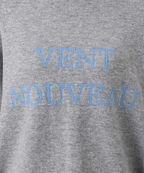 MK MICHEL KLEIN / エムケーミッシェルクラン ニット・セーター | ロゴ入りウール混ニット/前後2way/洗える | 詳細30