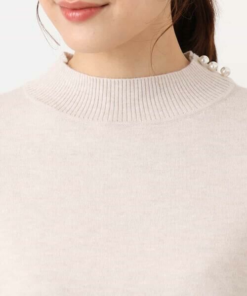 MK MICHEL KLEIN / エムケーミッシェルクラン ニット・セーター | レイヤードデザインチュニックニット/洗える | 詳細22
