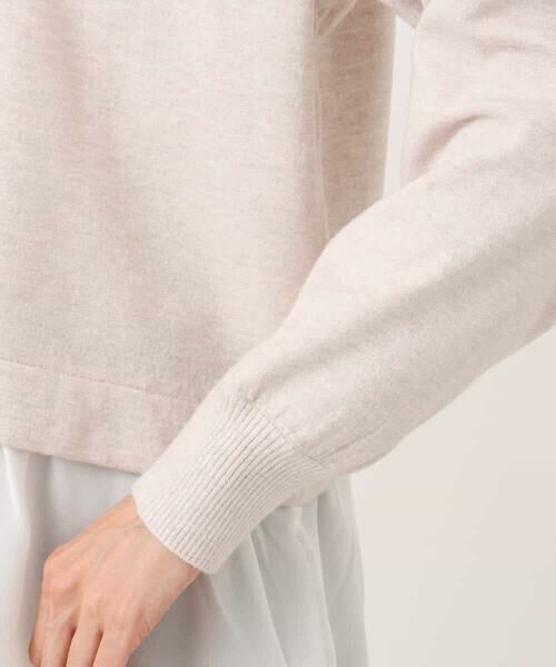 MK MICHEL KLEIN / エムケーミッシェルクラン ニット・セーター | レイヤードデザインチュニックニット/洗える | 詳細24