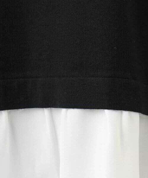 MK MICHEL KLEIN / エムケーミッシェルクラン ニット・セーター | レイヤードデザインチュニックニット/洗える | 詳細28