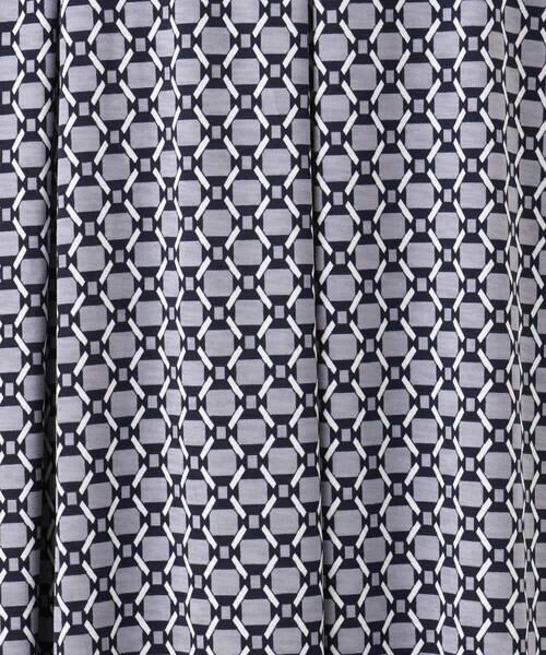 MK MICHEL KLEIN / エムケーミッシェルクラン ロング・マキシ丈スカート | スクエア幾何柄フレアースカート/洗える | 詳細18