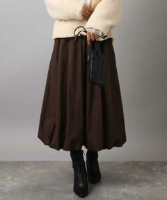 MK MICHEL KLEIN / エムケーミッシェルクラン ロング・マキシ丈スカート | バルーンシルエットスカート/洗える