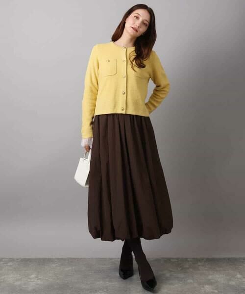 MK MICHEL KLEIN / エムケーミッシェルクラン ロング・マキシ丈スカート | バルーンシルエットスカート/洗える | 詳細2