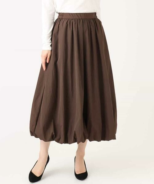 MK MICHEL KLEIN / エムケーミッシェルクラン ロング・マキシ丈スカート | バルーンシルエットスカート/洗える | 詳細28