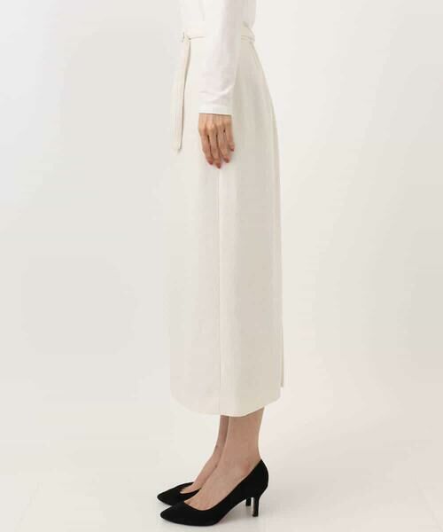 MK MICHEL KLEIN / エムケーミッシェルクラン ロング・マキシ丈スカート | ループネップツイードIラインスカート/洗える | 詳細27