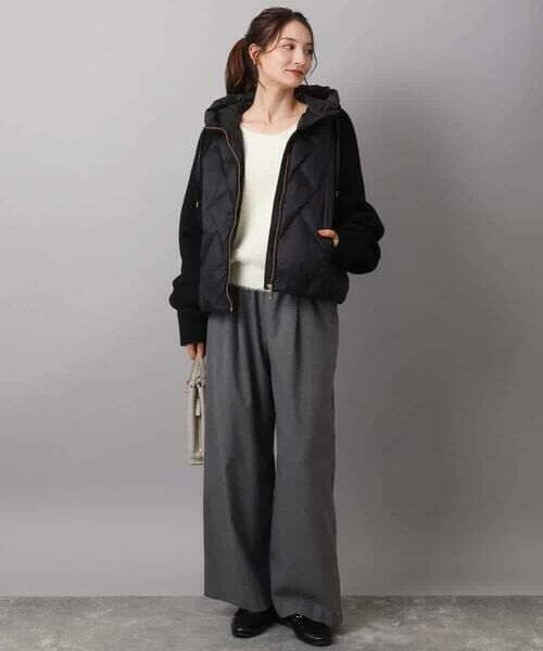 MK MICHEL KLEIN / エムケーミッシェルクラン ダウンジャケット・ベスト | ニットスリーブダウンブルゾン | 詳細10