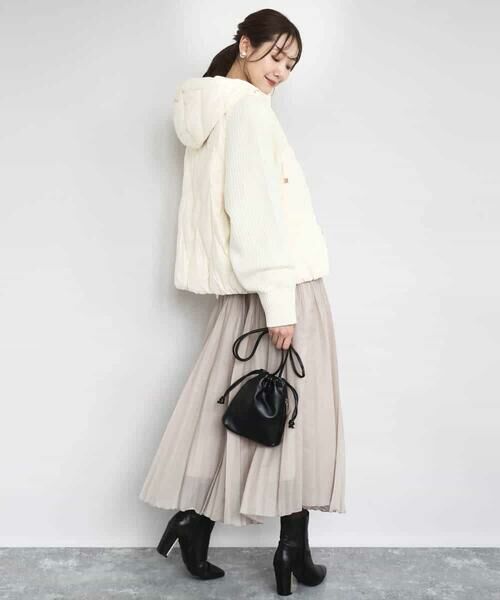 MK MICHEL KLEIN / エムケーミッシェルクラン ダウンジャケット・ベスト | ニットスリーブダウンブルゾン | 詳細5