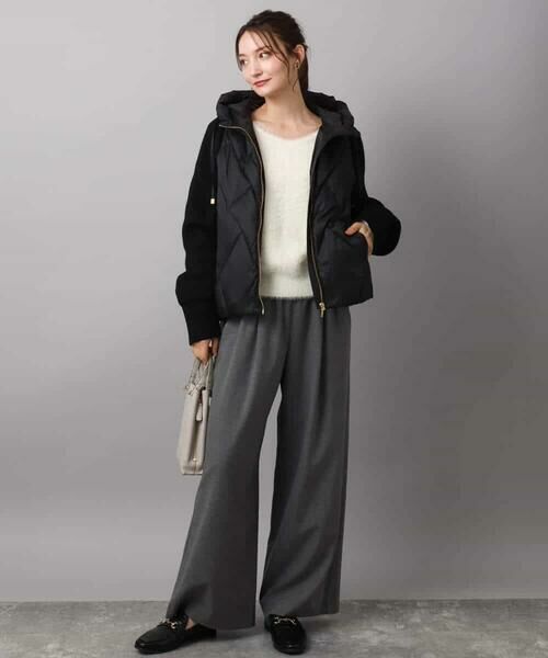 MK MICHEL KLEIN / エムケーミッシェルクラン ダウンジャケット・ベスト | ニットスリーブダウンブルゾン | 詳細7