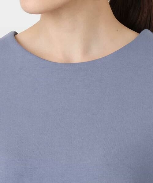 MK MICHEL KLEIN / エムケーミッシェルクラン カットソー | クロップド丈ダンボールプルオーバー/洗える | 詳細19