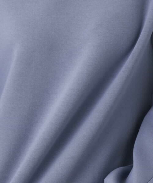 MK MICHEL KLEIN / エムケーミッシェルクラン カットソー | クロップド丈ダンボールプルオーバー/洗える | 詳細22