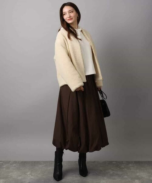 MK MICHEL KLEIN / エムケーミッシェルクラン パーカー | クロップド丈ダンボールフーディー/洗える | 詳細17