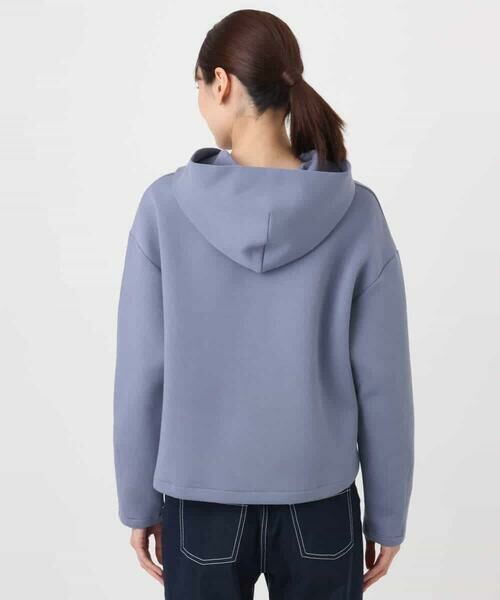 MK MICHEL KLEIN / エムケーミッシェルクラン パーカー | クロップド丈ダンボールフーディー/洗える | 詳細28