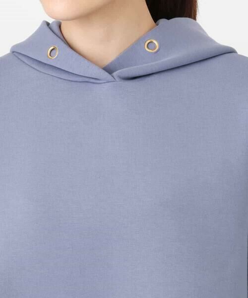 MK MICHEL KLEIN / エムケーミッシェルクラン パーカー | クロップド丈ダンボールフーディー/洗える | 詳細29