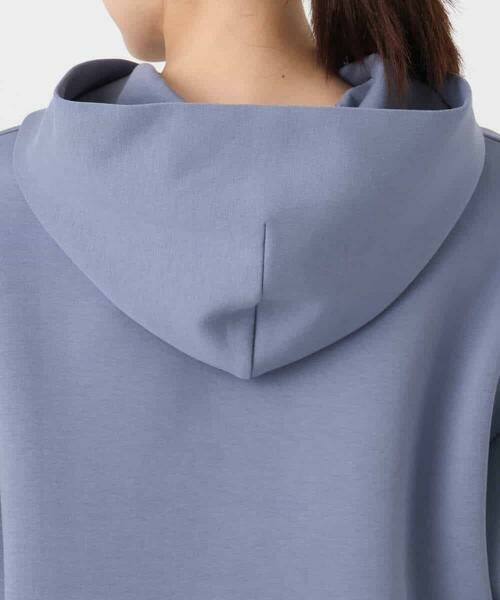 MK MICHEL KLEIN / エムケーミッシェルクラン パーカー | クロップド丈ダンボールフーディー/洗える | 詳細30