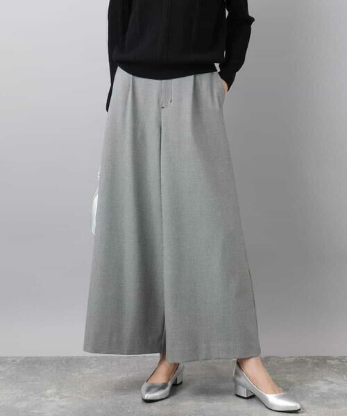 MK MICHEL KLEIN / エムケーミッシェルクラン その他パンツ | 千鳥柄ガウチョパンツ/洗える | 詳細14