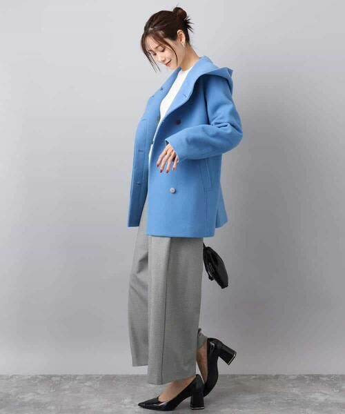 MK MICHEL KLEIN / エムケーミッシェルクラン その他パンツ | 千鳥柄ガウチョパンツ/洗える | 詳細30