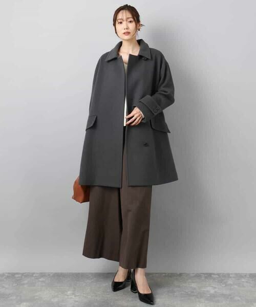 MK MICHEL KLEIN / エムケーミッシェルクラン その他パンツ | 千鳥柄ガウチョパンツ/洗える | 詳細8