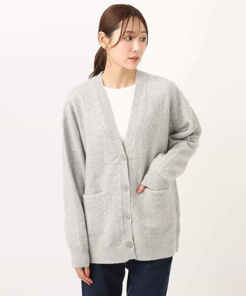 MK MICHEL KLEIN / エムケーミッシェルクラン カーディガン・ボレロ | ソフト起毛ニットカーディガン/洗える | 詳細14