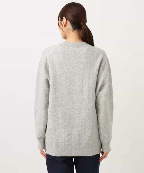 MK MICHEL KLEIN / エムケーミッシェルクラン カーディガン・ボレロ | ソフト起毛ニットカーディガン/洗える | 詳細16