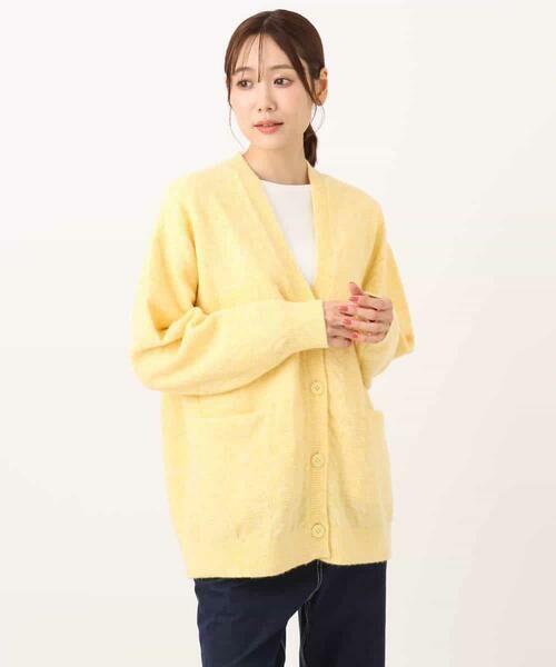 MK MICHEL KLEIN / エムケーミッシェルクラン カーディガン・ボレロ | ソフト起毛ニットカーディガン/洗える | 詳細4