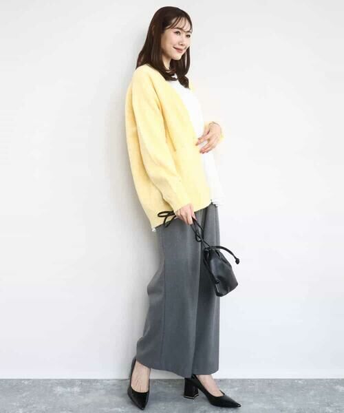 MK MICHEL KLEIN / エムケーミッシェルクラン カーディガン・ボレロ | ソフト起毛ニットカーディガン/洗える | 詳細8