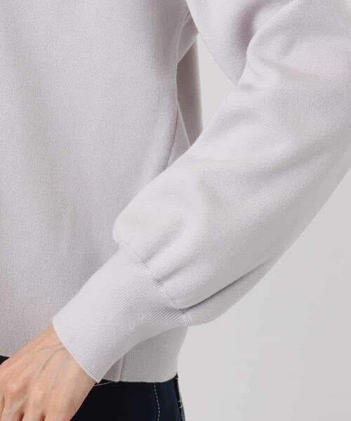 MK MICHEL KLEIN / エムケーミッシェルクラン カーディガン・ボレロ | スムース編みVネックニットカーディガン/洗える | 詳細10