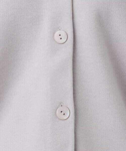 MK MICHEL KLEIN / エムケーミッシェルクラン カーディガン・ボレロ | スムース編みVネックニットカーディガン/洗える | 詳細12