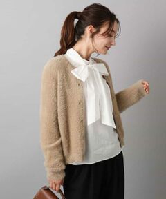 MK MICHEL KLEIN / エムケーミッシェルクラン カーディガン・ボレロ | フェザーニットカーディガン/洗える